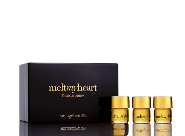 meltmyheart pure perfume oil vials